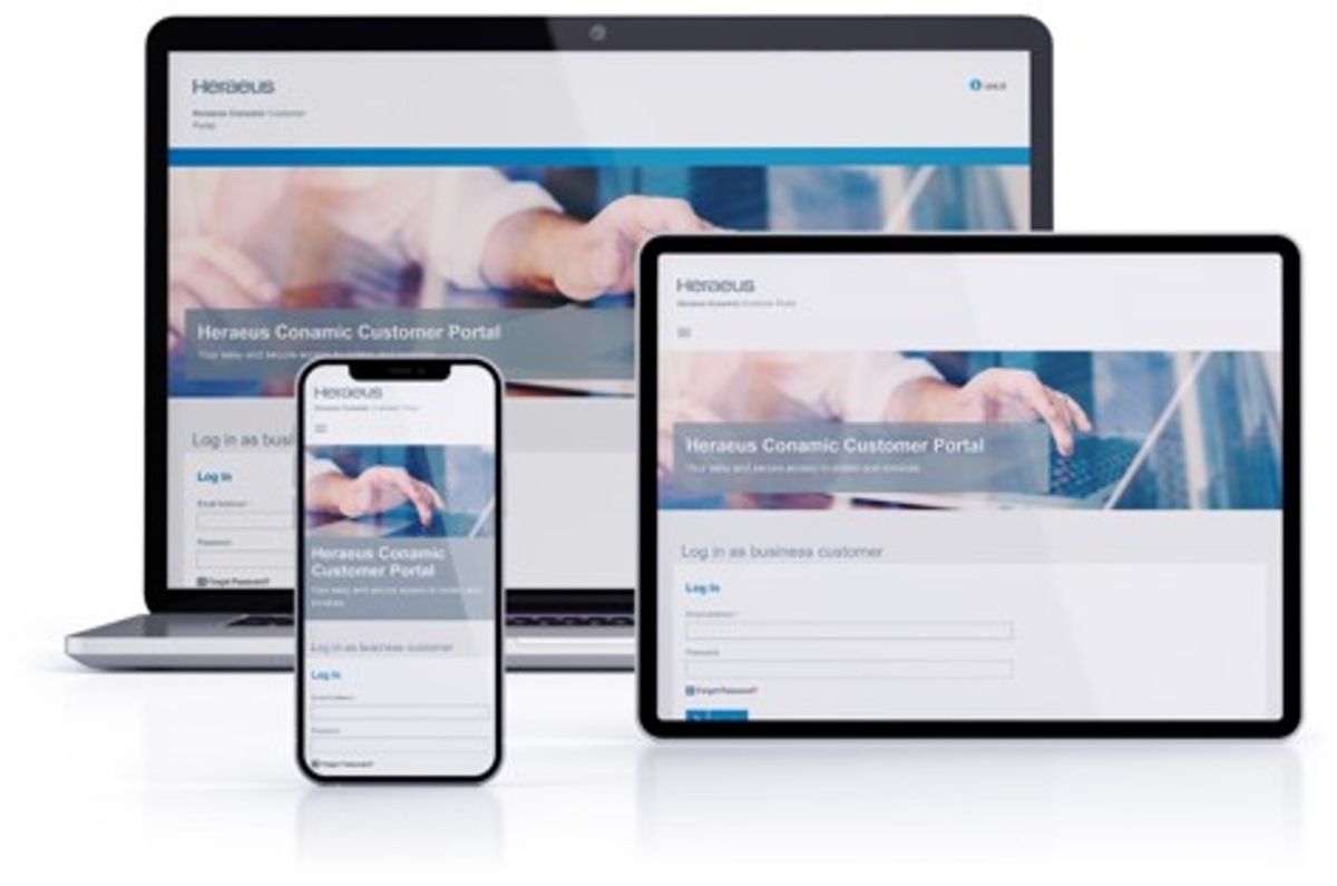 Heraeus Medevio Customer Portal